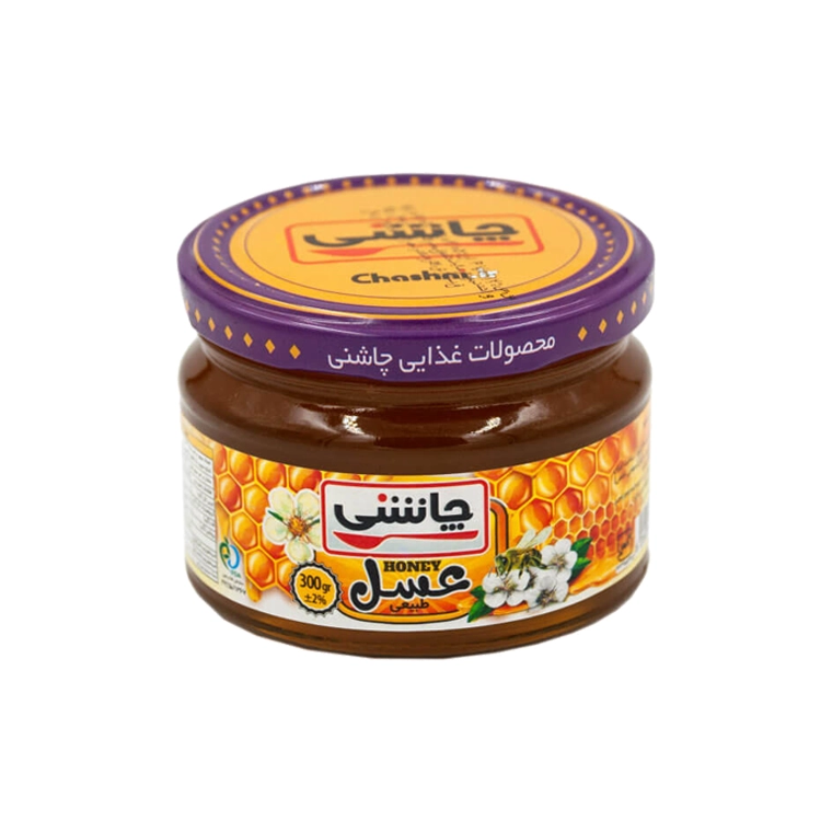 عسل 300 گرم شیشه چاشنی--12عددی