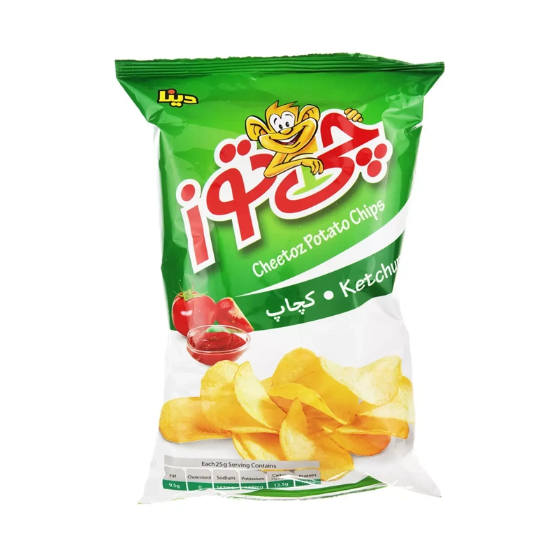 چیپس کچاب چی توز--40عددی