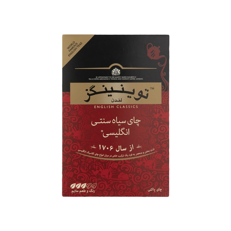 چای سیاه سنتی توینینگز450 گ گلستان--10عددی