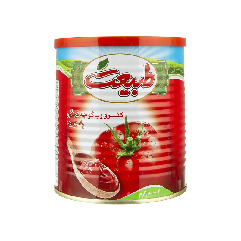 رب گوجه فرنگی 800 گ آسان بازشو طبیعت--12عددی