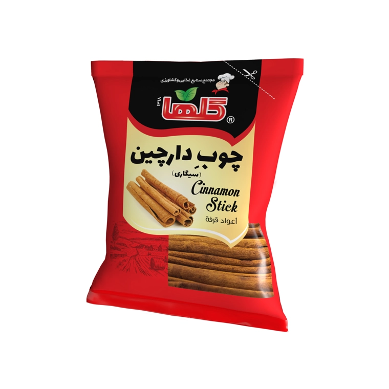 چوب دارچین سلفون سیگاری 40 گ (گلها)--15عددی