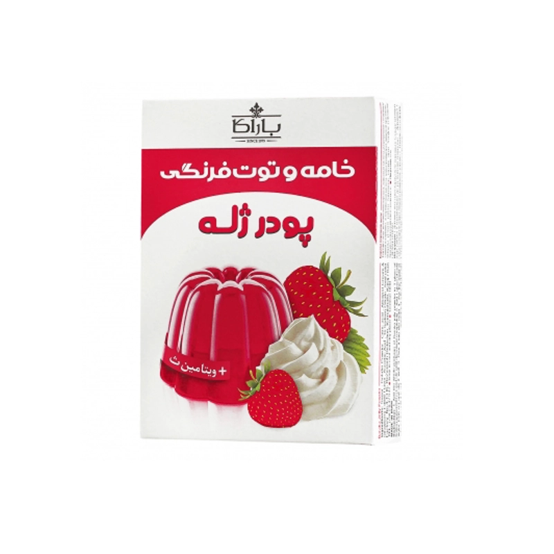 ژله 100 گرمی توت فرنگی باراکا - 24عددی