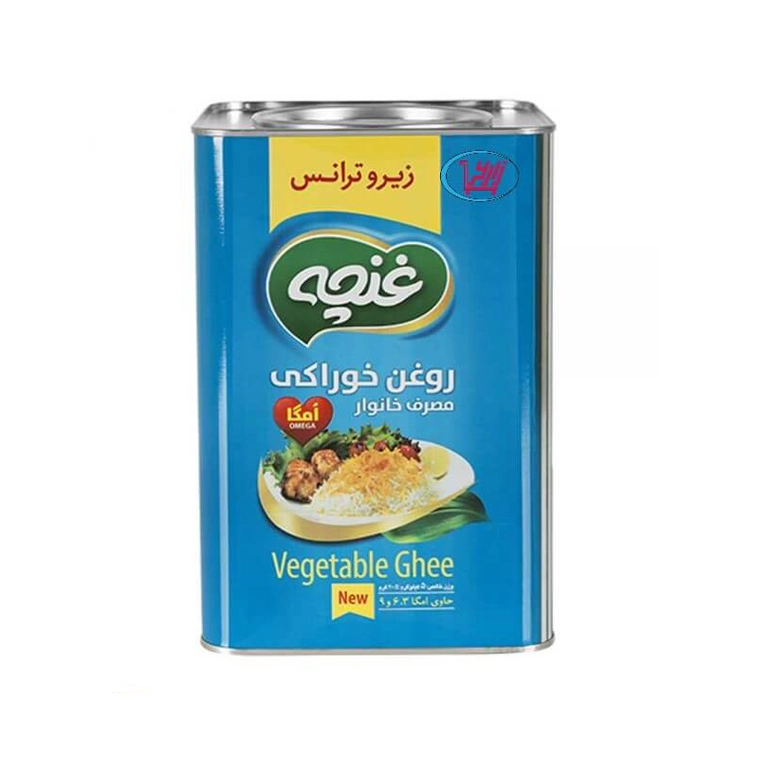 روغن نیمه جامد 5 کیلو گرمی امگا زیروترانس غنچه--4عددی