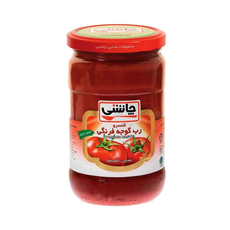 رب گوجه فرنگی 700 گ شیشه چاشنی--12عددی